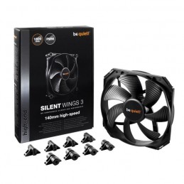 BE QUIET SILENT WINGS 3 PWM Ventilateur boitier PC 140mm - High-Speed - vue emballage