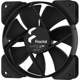 FRACTAL DESIGN Aspect 12 Ventilateur boitier PC 120mm - Noir (FD-F-AS1-1201) - vue de dos