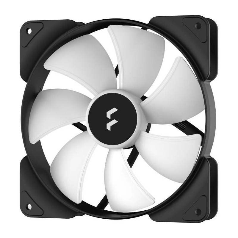 FRACTAL DESIGN Aspect 14 RGB Black Frame Ventilateur Boitier PC 140mm (FD-F-AS1-1404) - vue de face