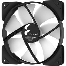 FRACTAL DESIGN Aspect 14 RGB Black Frame Ventilateur boitier PC 140mm - pack de 3 (FD-F-AS1-1406) - vue de dos OFF