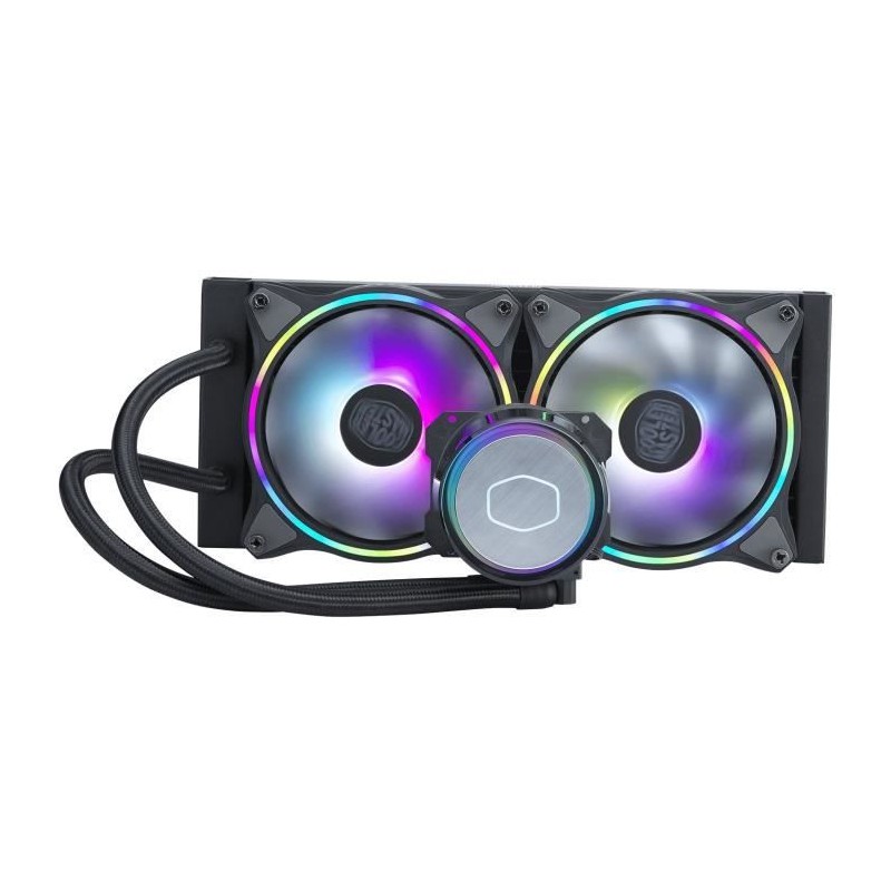 COOLER MASTER MasterLiquid ML240 Illusion A-RGB Watercooling 240mm Ventilateur 2x 120mm (MLX-D24M-A18P2-R1)