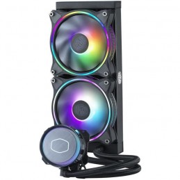 COOLER MASTER MasterLiquid ML240 Illusion A-RGB Watercooling 240mm Ventilateur 2x 120mm (MLX-D24M-A18P2-R1) - vue de dessus