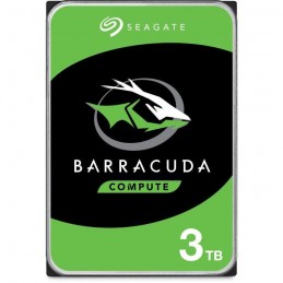 SEAGATE Barracuda 3To HDD 3.5'' 5400rpm SATA3 6Gbs 256Mo Cache ST3000DM007 - vue de dessus