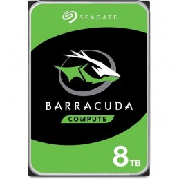 SEAGATE BarraCuda 8To HDD 3.5'' 5400rpm SATA3 6Gbs 256Mo Cache ST8000DM004 - vue de dessus