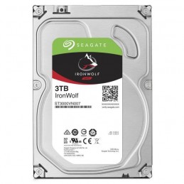 SEAGATE NAS Iron Wolf 3To HDD 3.5'' 5900rpm SATA3 6Gbs 64Mo Cache ST3000VN007