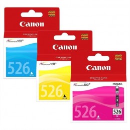 CANON CLI-526 Pack de Cartouches d'encre Cyan, Magenta, Jaune (4541B009) - vue emballage