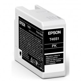 EPSON T46S1 UltraChrome Pro Photo Noir Cartouche d'encre a pigments (C13T46S100) 25ml pour SC-P700