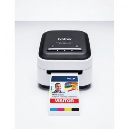 BROTHER VC-500W Imprimante Étiquettes et Photos pour les loisirs créatifs - Thermique direct - Couleur - Wi-Fi (VC500WCRZ) - C