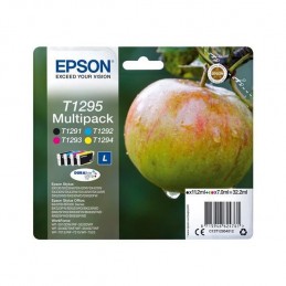 EPSON T1295 Pomme Multipack Noir, Cyan, Magenta, Jaune (C13T12954012)