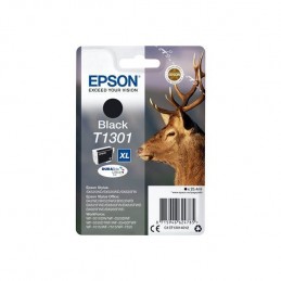 EPSON T1301 Noir Cartouche d'encre Cerf (C13T13014012) pour SX525, BX935 - vue de face