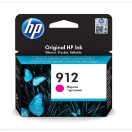 HP 912 Cartouche d'encre Magenta authentique (3YL78AE) pour OfficeJet 8010 series, OfficeJet Pro 8020 series