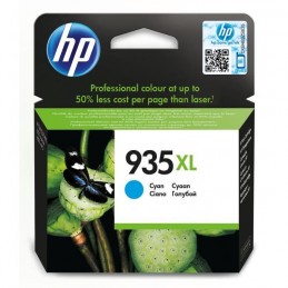 HP 935XL Cyan Cartouche d'encre XL authentique (C2P24AE) pour OfficeJet 6230, 6820, 6830