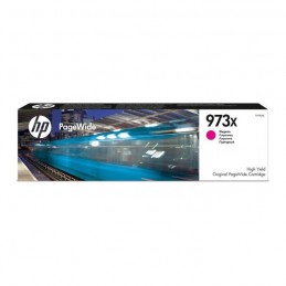 HP 973XL Magenta Cartouche d'encre XL authentique (F6T82AE) pour PageWide Pro 452, 477, 552, 577