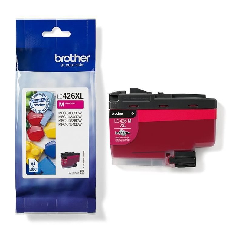 BROTHER LC426XLM Cartouche d'encre Magenta XL pour MFC-J4340, MFC-J4540