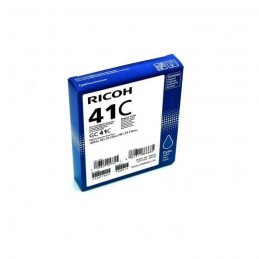 RICOH GC41C Cyan Cartouche d'encre Gel authentique (2200 pages) pour Aficio SG3100, SG7100