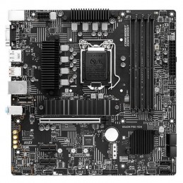 MSI B560M PRO-VDH Carte mère Micro ATX Socket LGA 1200 - DDR4 - vue de dessus