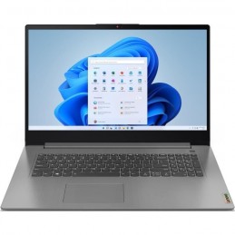 LENOVO Ideapad 3 17ITL6 PC Portable Ultrabook 17'' HD+ - CELERON 6305 - RAM 4Go - 128Go SSD - Windows 11S - AZERTY - vue de face