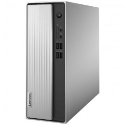 LENOVO Ideacentre 3 07IMB05 PC Bureau Core i3-10100 - RAM 8Go - SSD 512Go - Windows 10 - vue de trois quart droit