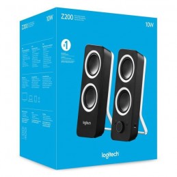 LOGITECH Z200 Midnight Noir Enceintes 2.0 pour Ordinateur - USB - vue emballage