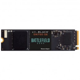 WESTERN DIGITAL 500Go WD Black™ SSD SN750 SE - M.2 NVMe (WDBB9J5000ANC-WRSN) + Battlefield 2042 OFFERT - vue de dessus