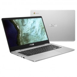 ASUS C423NA-BV0051 PC Portable Chromebook 14'' HD - Intel Celeron N3350 - RAM 4Go - SSD 64Go eMMC - Chrome OS - AZERTY