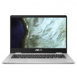 ASUS C423NA-BV0051 PC Portable Chromebook 14'' HD - Intel Celeron N3350 - RAM 4Go - SSD 64Go eMMC - Chrome OS - AZERTY - de face