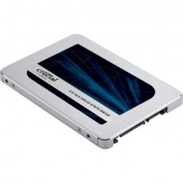 CRUCIAL MX500 250Go SSD SATA3 6Gbs 2.5'' - 7mm (CT250MX500SSD1) - vue de trois quart