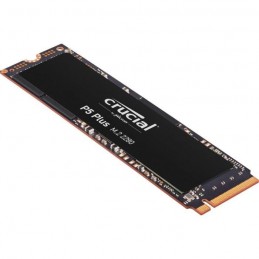 CRUCIAL P5 Plus 2To SSD PCIe 4.0 M.2 NVMe (CT2000P5PSSD8) - vue de trois quart