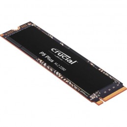 CRUCIAL P5 Plus 500Go SSD PCIe 4.0 M.2 NVMe (CT500P5PSSD8) - vue de trois quart