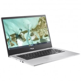 ASUS CX1400CNA-EK0105 Chromebook 14'' FHD - Celeron N3350 - RAM 8Go - SSD 64Go - Chrome OS - AZERTY - vue de trois quart