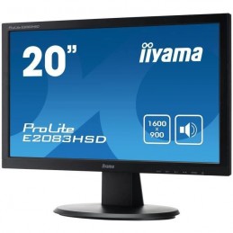 IIYAMA ProLite E2083HSD-B1 Ecran PC 20'' 1600x900 - VGA - DVI - Haut-parleurs 2x 2W