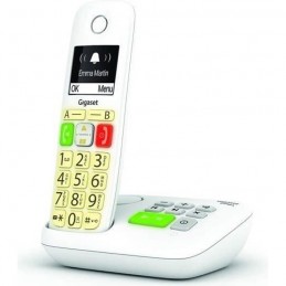 GIGASET E290 A Blanc Téléphone sans fil avec répondeur - Larges touches