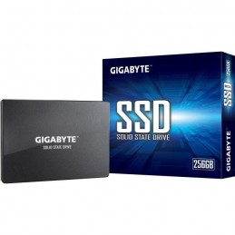 GIGABYTE 256Go SSD SATA3 6Gbs 2.5'' - 7mm (GP-GSTFS31256GTND) - vue emballage