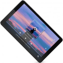 LENOVO M7 Tablette tactile 7'' HD - RAM 1Go - Stockage 16Go - Android 9.0 - WiFi + Cover + Film de protection - vue de 3/4