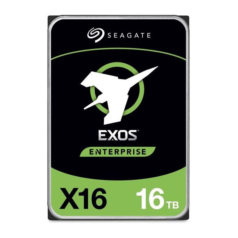 SEAGATE Exos X16 16To HDD 3.5'' 7200rpm SATA 6Gbs 256Mo Cache (ST16000NM001G)
