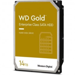 WESTERN DIGITAL 14To WD Gold™ Enterprise HDD 3.5'' SATA 7200 rpm - Cache 512Mo (WD141KRYZ) - vue de trois quart