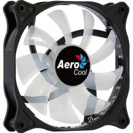 AEROCOOL Cosmo 12 F-RGB Ventilateur Boitier PC 120mm RGB - vue de trois quart OFF