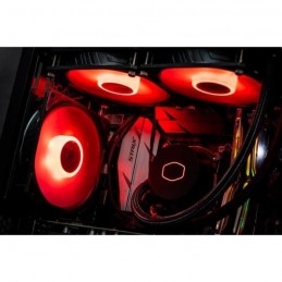 COOLER MASTER MasterLiquid ML240L V2 RGB Watercooling CPU AIO (Intel et AMD) 2x 120mm - vue en situation