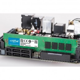 CRUCIAL 16Go DDR4 (1x 16Go) RAM DIMM 2400MHz CL17 (CT16G4DFD824A) - vue en situation