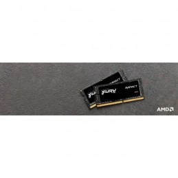 KINGSTON FURY Impact 16Go DDR4 (2x 8Go) RAM SODIMM 2666MHz CL15 (KF426S15IBK2/16) - vue de dessus
