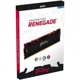 KINGSTON Fury Renegade RGB 8Go DDR4 (1x 8Go) RAM DIMM 3000MHz CL15 (KF430C15RBA/8) - vue emballage