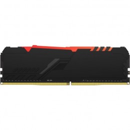 KINGSTON Fury Beast RGB 8Go DDR4 (1x 8Go) RAM DIMM 3200MHz CL16 (KF432C16BBA/8) - vue dos