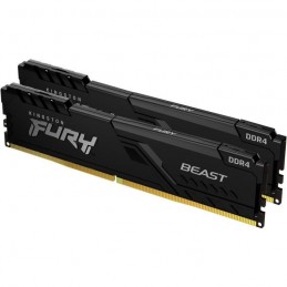 KINGSTON Fury Beast 16Go DDR4 (2x 8Go) RAM DIMM 3200MHz CL16 (KF432C16BBK2/16)