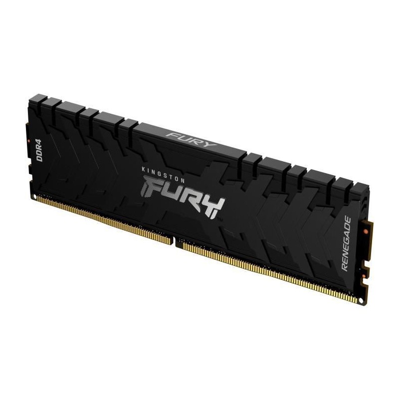 KINGSTON Fury Renegade 8Go DDR4 (1x 8Go) RAM DIMM 3600MHz CL16 (KF436C16RB/8) - vue de trois quart