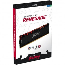 KINGSTON FURY Renegade RGB 8Go DDR4 (1x 8Go) RAM DIMM 3600MHz CL16 (KF436C16RBA/8) - vue emballage