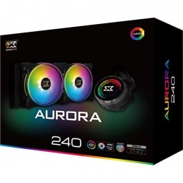 XIGMATEK Aurora 240 A-RGB Kit Watercooling CPU Ventilateur 2x 120mm - vue emballage