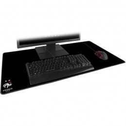 SPIRIT OF GAMER Tapis de souris Gaming XXL pour clavier et souris - 30 x 78  cm - Noir bordure Rouge Victory avec Quadrimedia