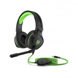 HP 400 Noir et vert Casque-micro pour Pavilion - Gaming Headset