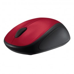 LOGITECH M235 Rouge Souris sans fil (910-002496) - vue de trois quart