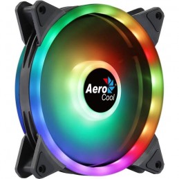 AEROCOOL Duo 14 A-RGB Ventilateur Boitier PC 140mm (ACF4-DU10217.11) - vue de trois quart